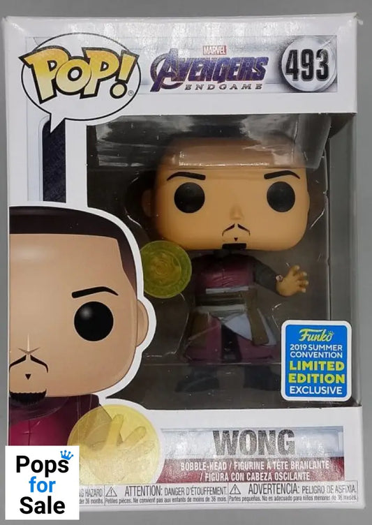 493 Wong - Marvel Avengers Endgame - 2019 Con - Box Damaged Funko POP