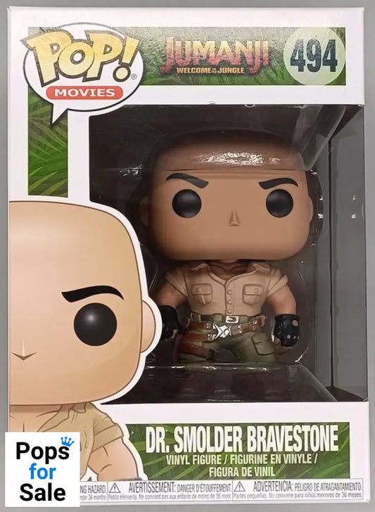 494 Dr. Smolder Bravestone - Jumanji - Funko POP - Box Damaged