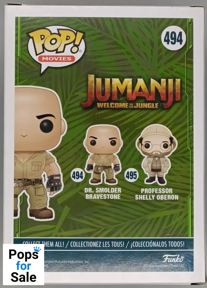 494 Dr. Smolder Bravestone - Jumanji - Funko POP - Box Damaged