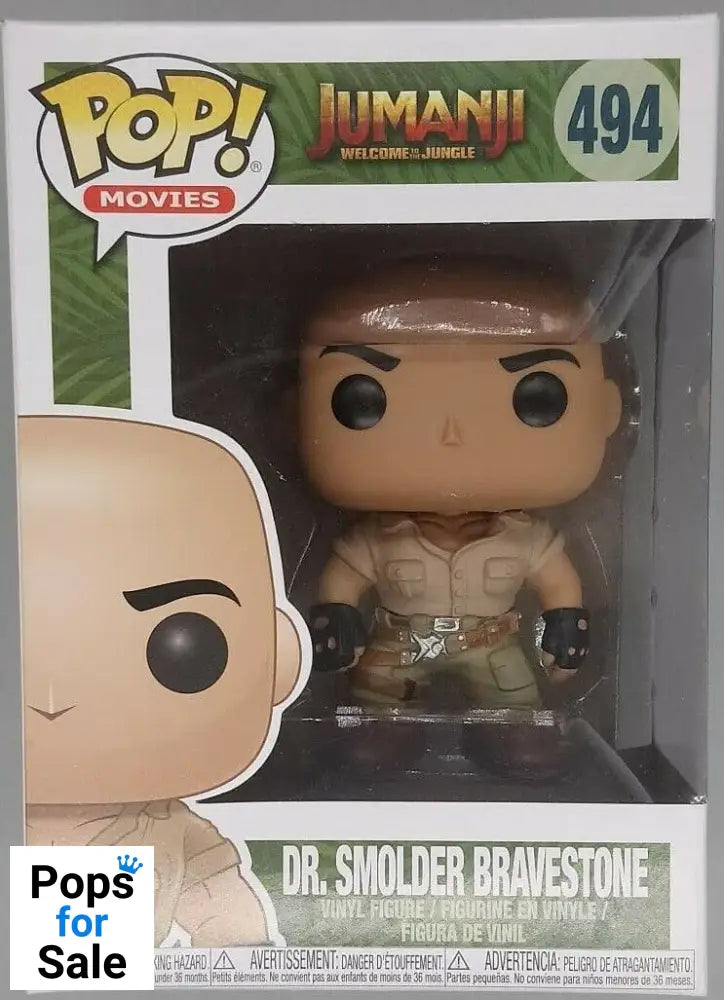494 Dr. Smolder Bravestone - Jumanji - Funko POP - Box Damaged