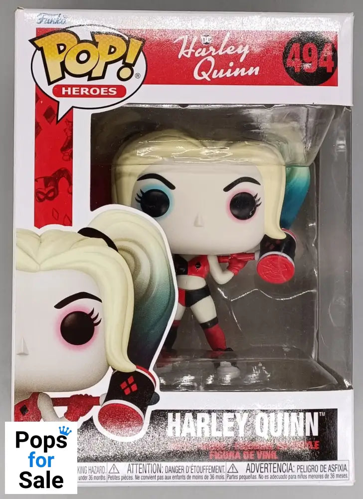 494 Harley Quinn - DC Harley Quinn Animated Series - Funko POP - Box Damaged