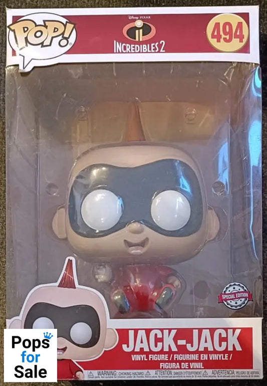 #494 Jack-Jack - 10 Inch - Disney Incredibles 2 - Box Damaged Funko POP