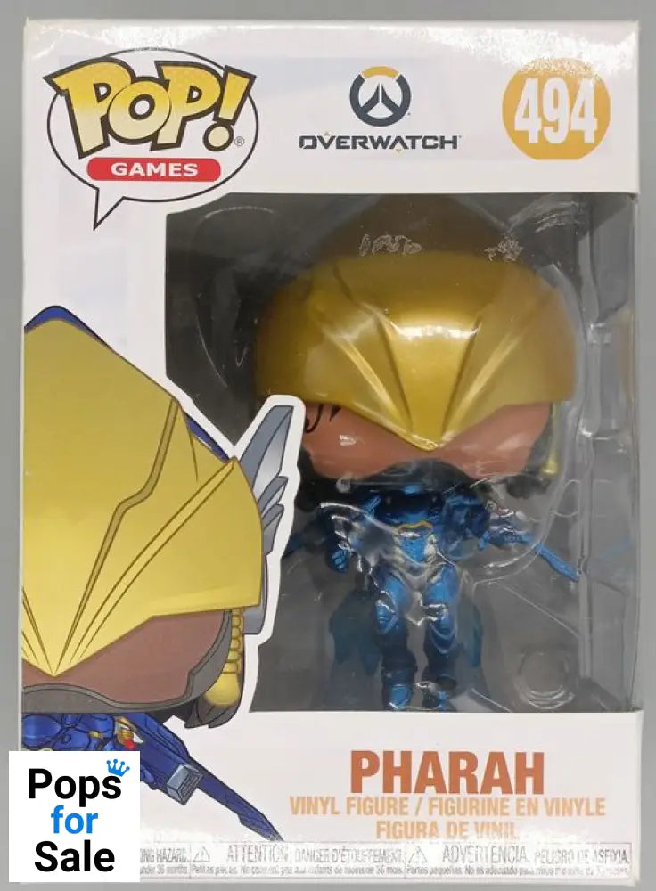 494 Pharah (Victory) - Overwatch - Box Damaged Funko POP