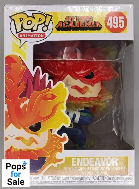 #495 Endeavor - My Hero Academia - Box Damaged Funko POP