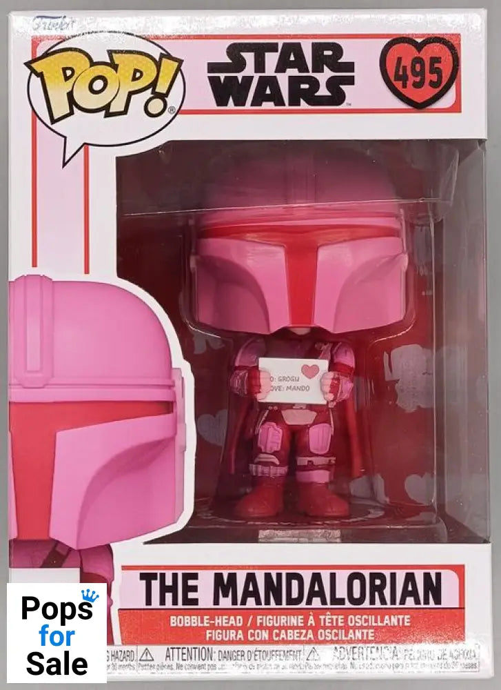 #495 The Mandalorian (Valentine) - Star Wars Funko POP