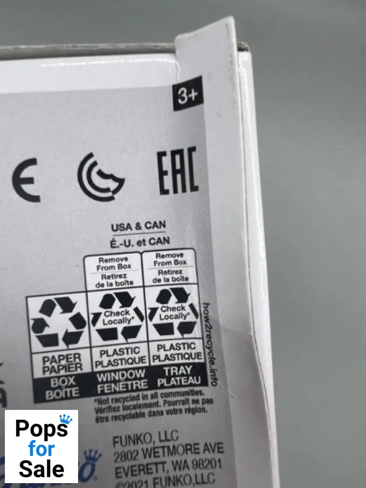 496 Ahsoka (Valentine) - Star Wars - Box Damaged Funko POP