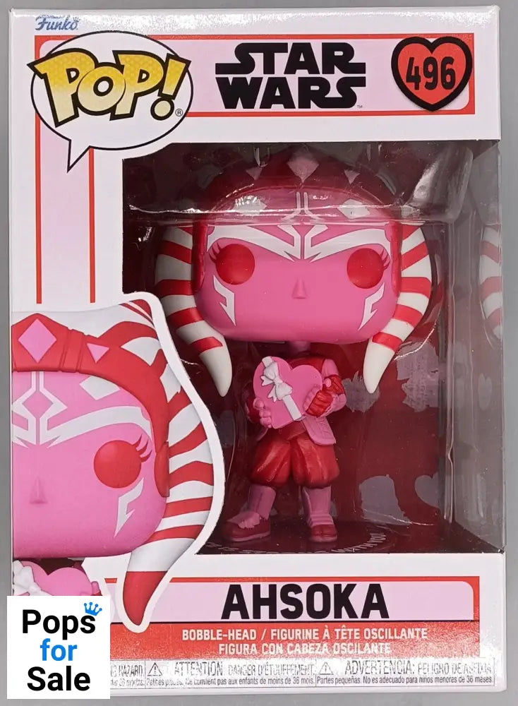 496 Ahsoka (Valentine) - Star Wars Funko POP - Brand New