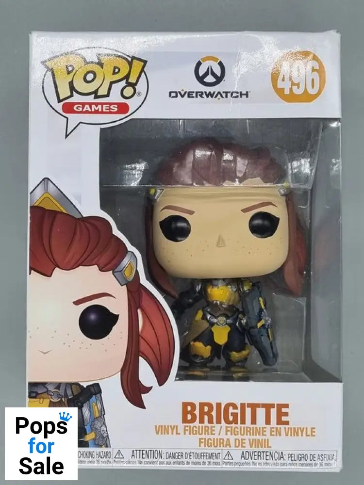 496 Brigitte - Overwatch - Box Damaged Funko POP