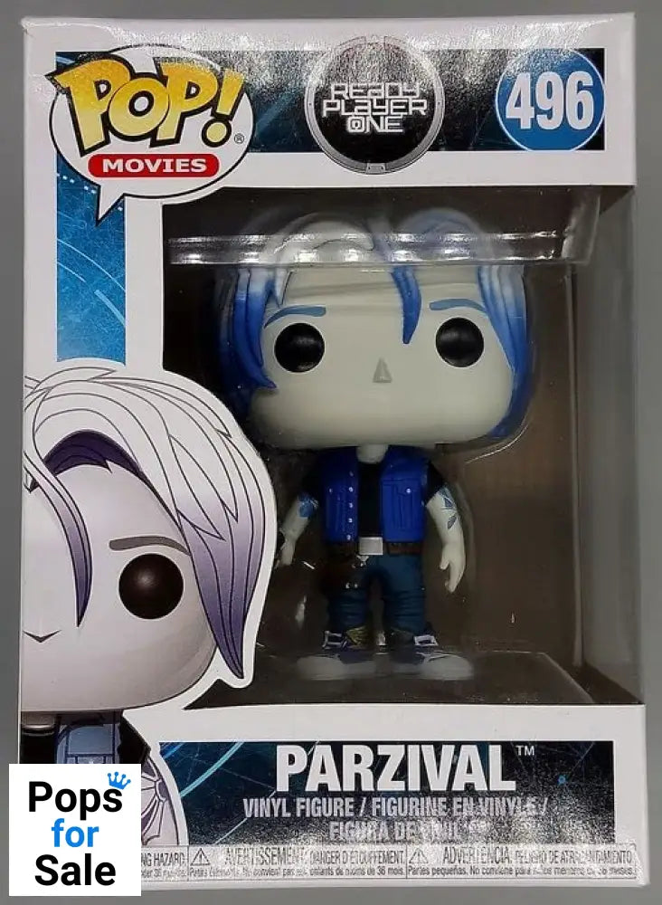 496 Parzival - Ready Player One - Funko POP - Box Damaged