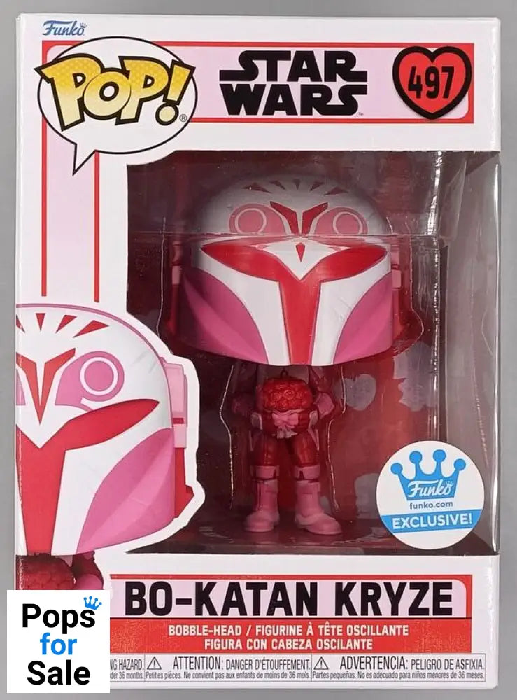 #497 BoKatan Kryze (Valentine) - Star Wars - Brand New Funko POP