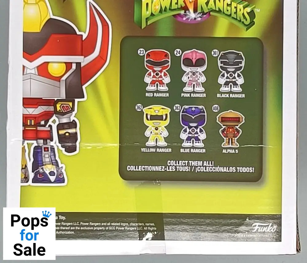 497 Megazord - 6 Inch - Power Rangers - Box Damaged Funko POP