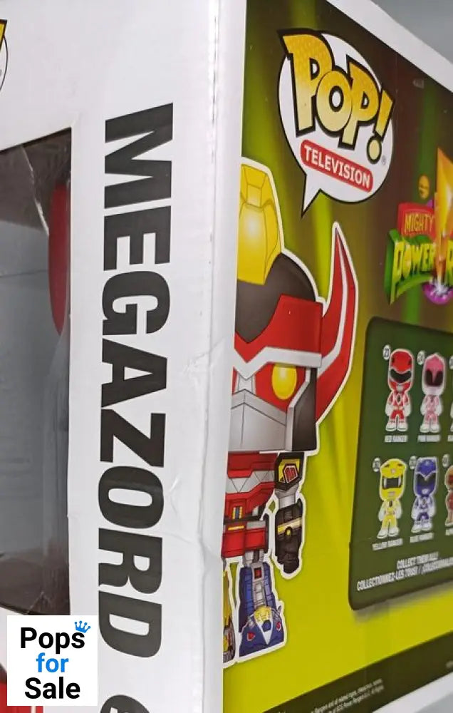 497 Megazord - 6 Inch - Power Rangers - Box Damaged Funko POP