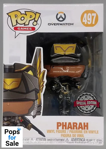 #497 Pharah (Anubis) - Overwatch - Box Damaged Funko POP