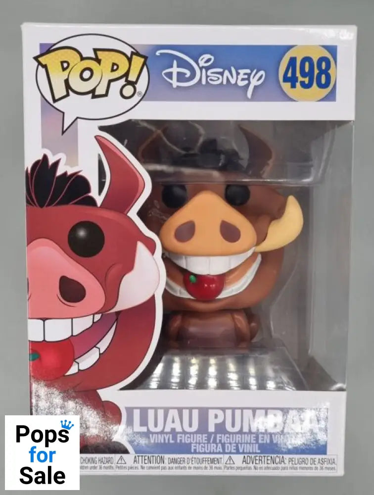 #498 Luau Pumbaa - Disney Lion King Funko POP