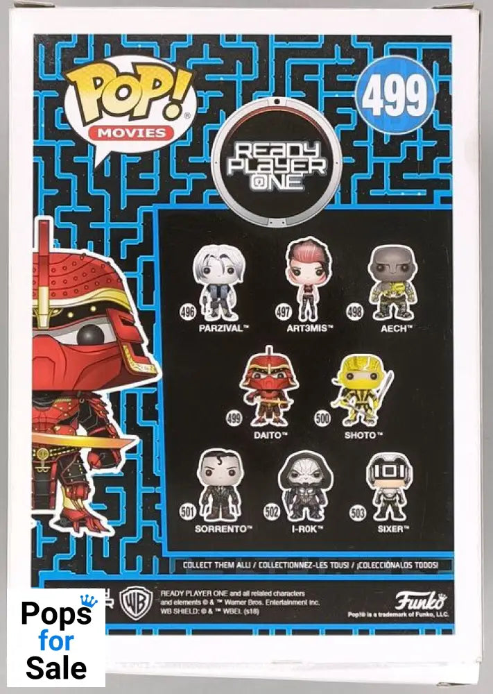 499 Daito - Ready Player One - Box Damaged Funko POP