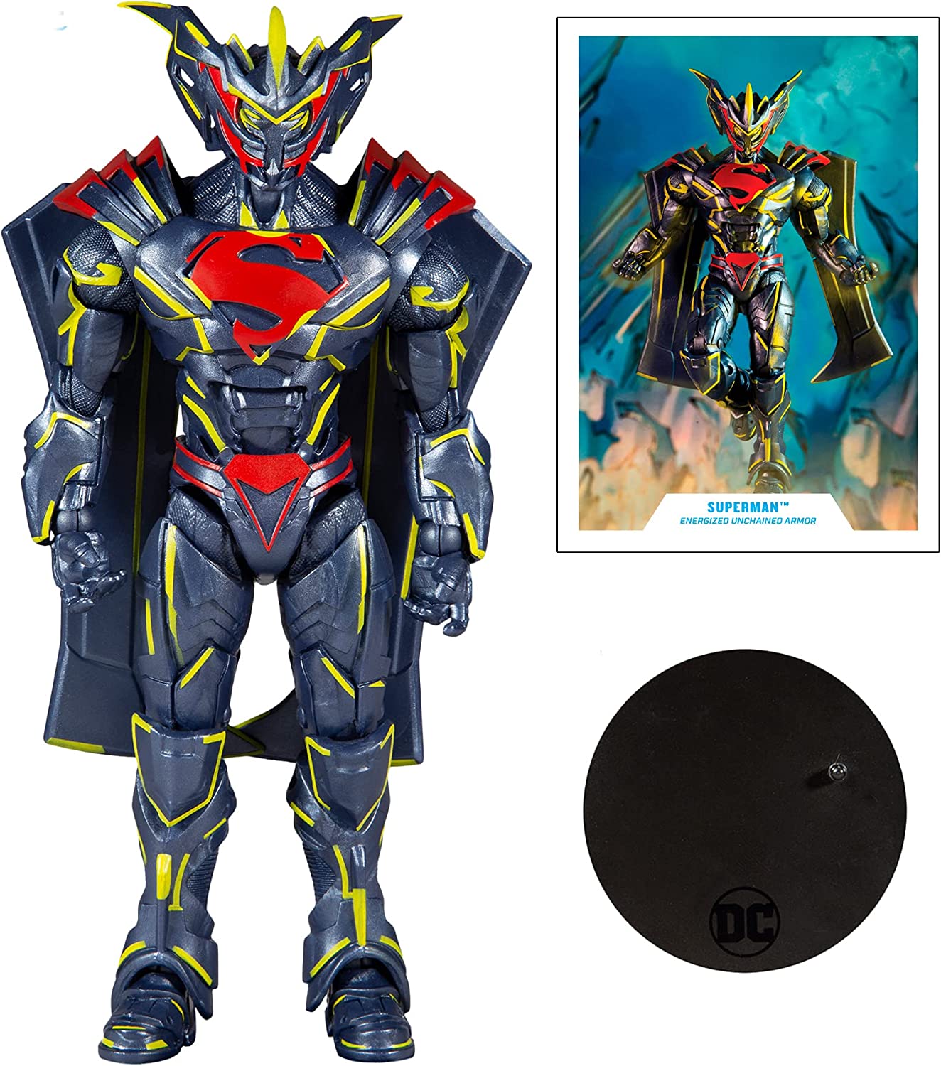 McFarlane-DC-Multiverse Superman Energized Unchained Armor (Figures