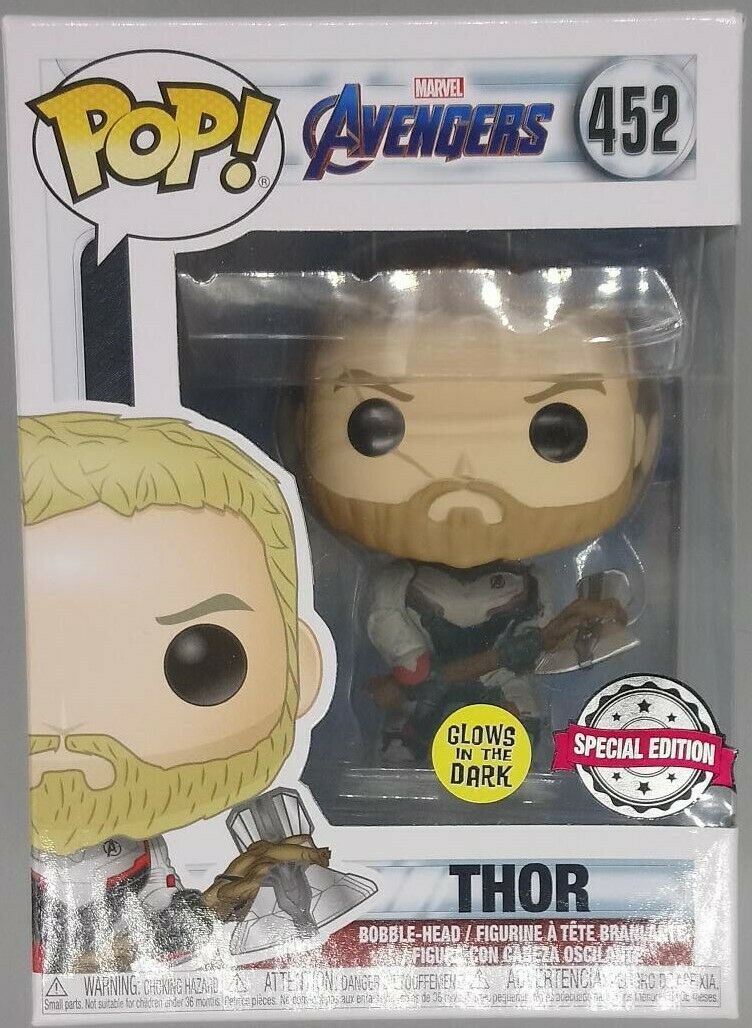 452 Thor (Team Suit) - Glow - Marvel Avengers Endgame Funko POP