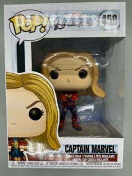 #459 Captain Marvel - Marvel Avengers Endgame - Box Damaged Funko POP