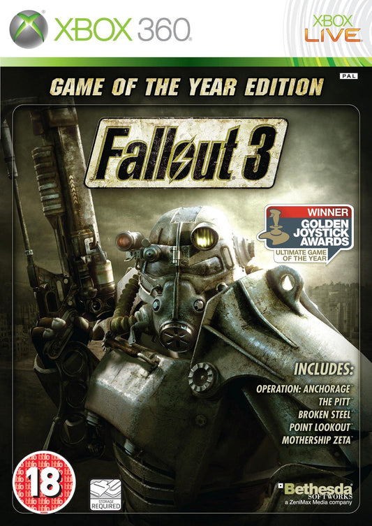 Fallout 3 Game of the Year Edition for Microsoft Xbox 360