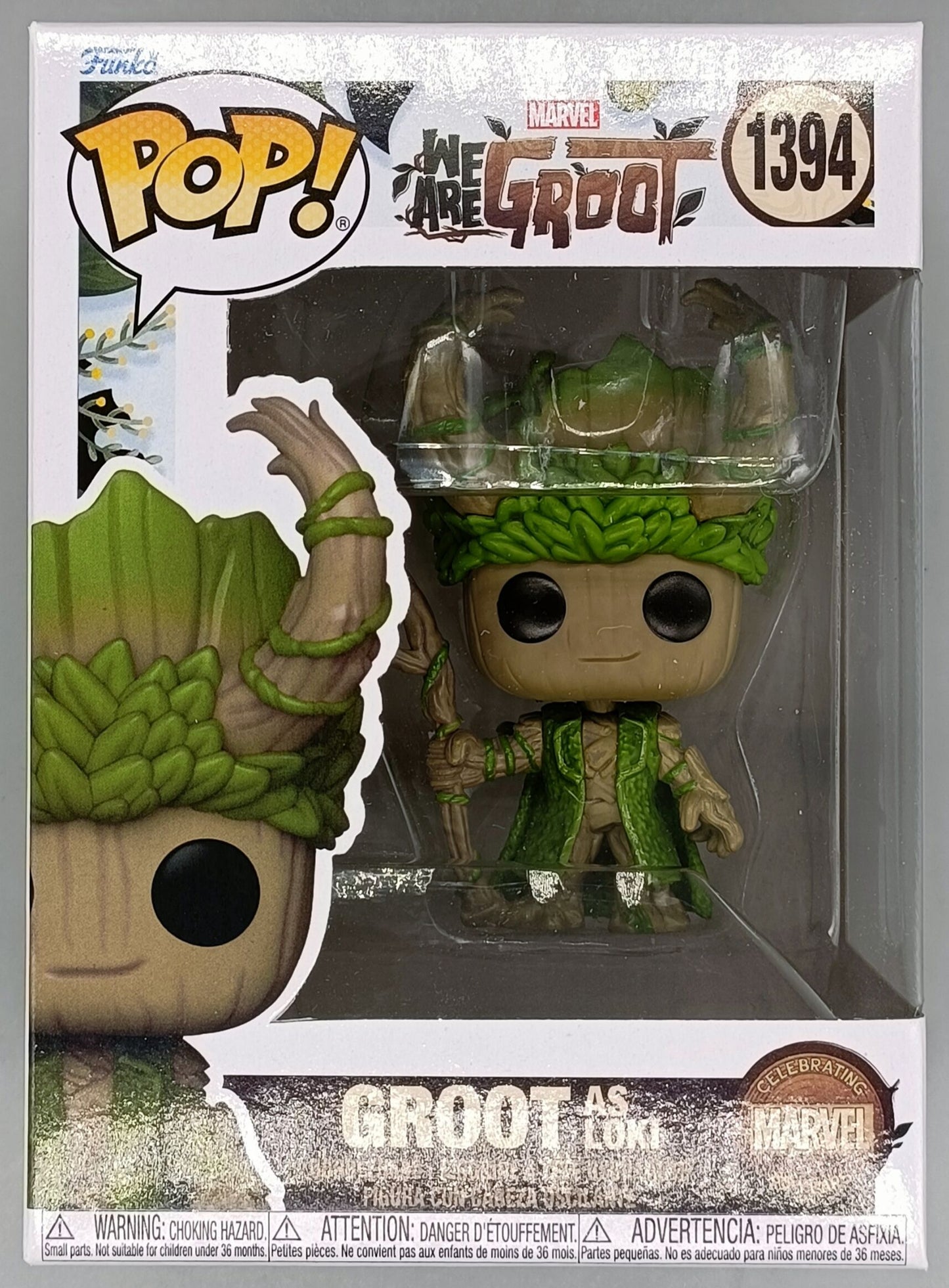 1394 Groot as Loki - Marvel We Are Groot New Funko POP