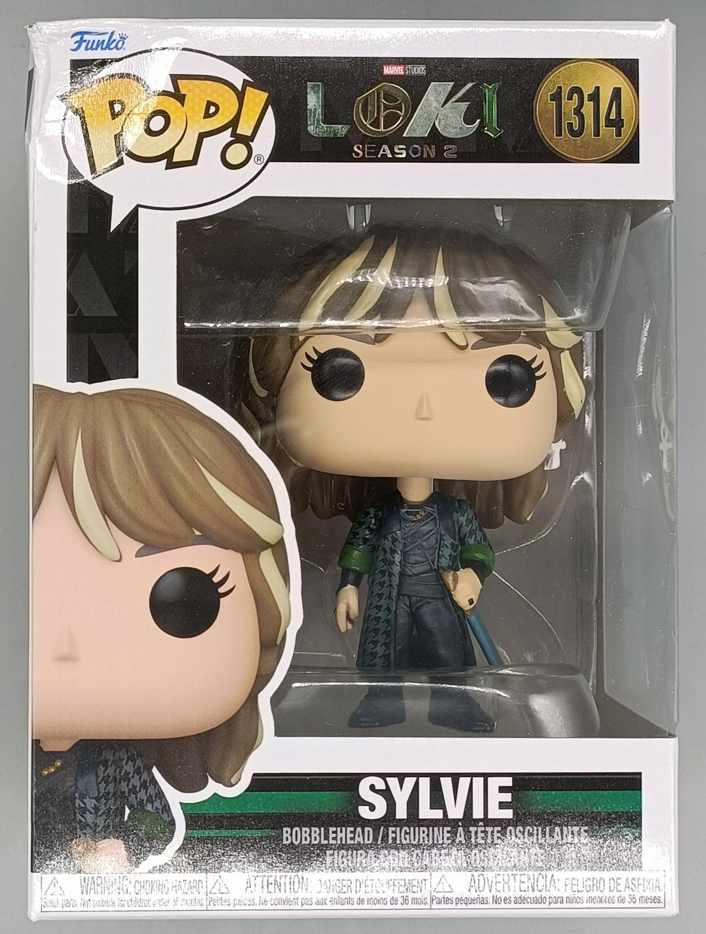 1314 Sylvie - Marvel Loki Season 2 - Funko POP - Box Damaged