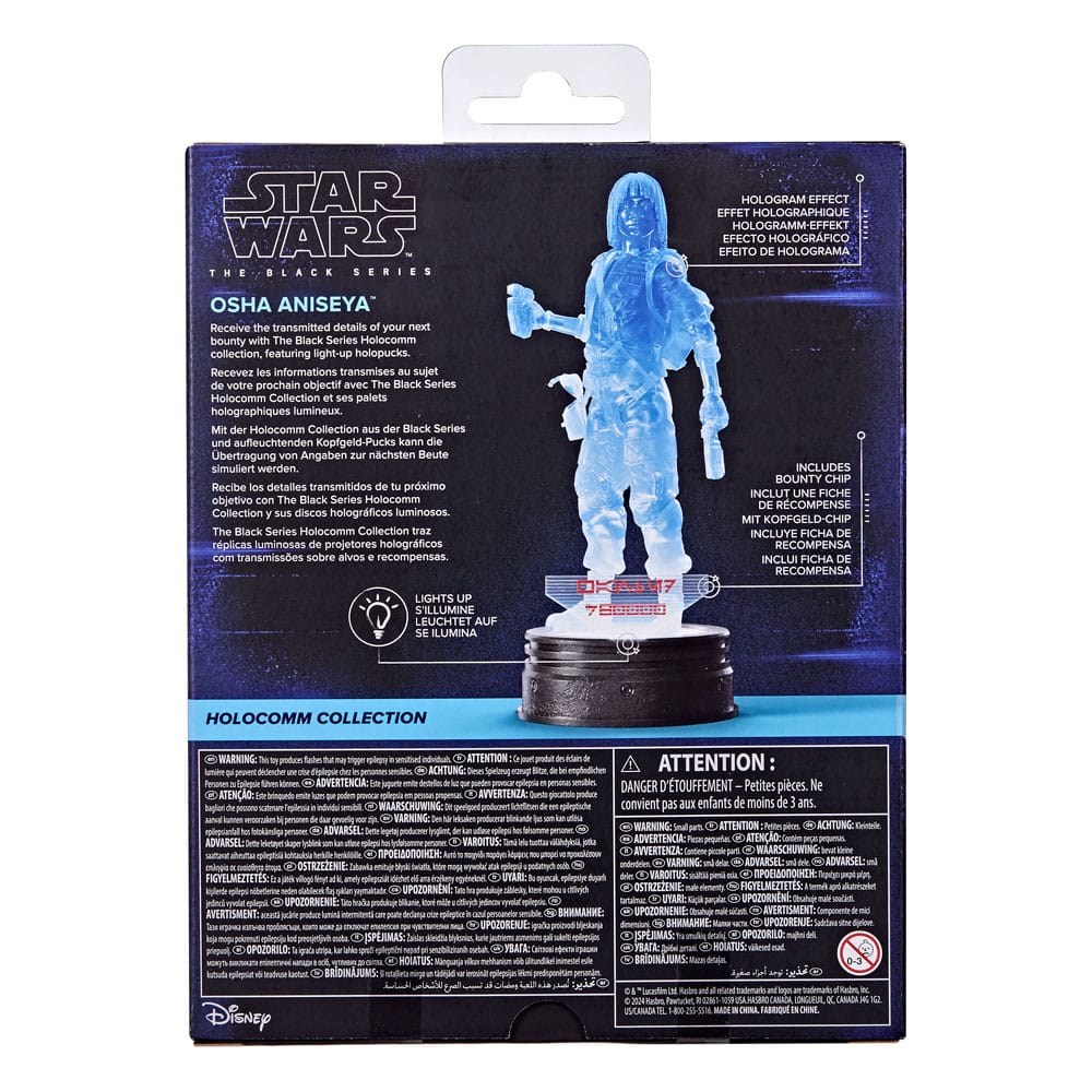 Star Wars Black Series Holocomm Collection Action Figure Osha Aniseya 15 cm - [NEW]