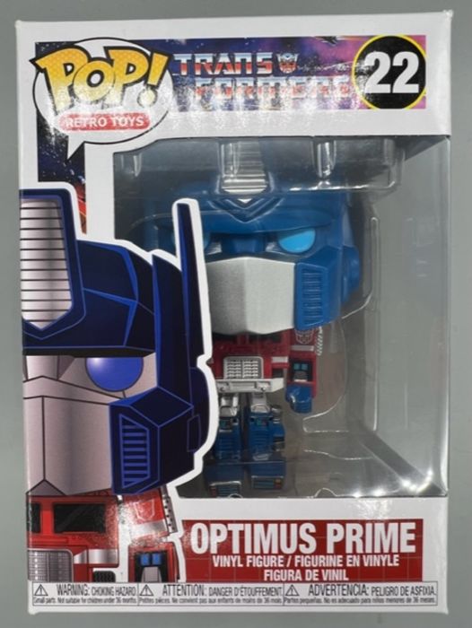 #22 Optimus Prime - Transformers - Box Damaged Funko POP