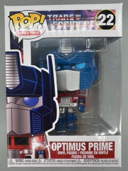 #22 Optimus Prime - Transformers - Box Damaged Funko POP