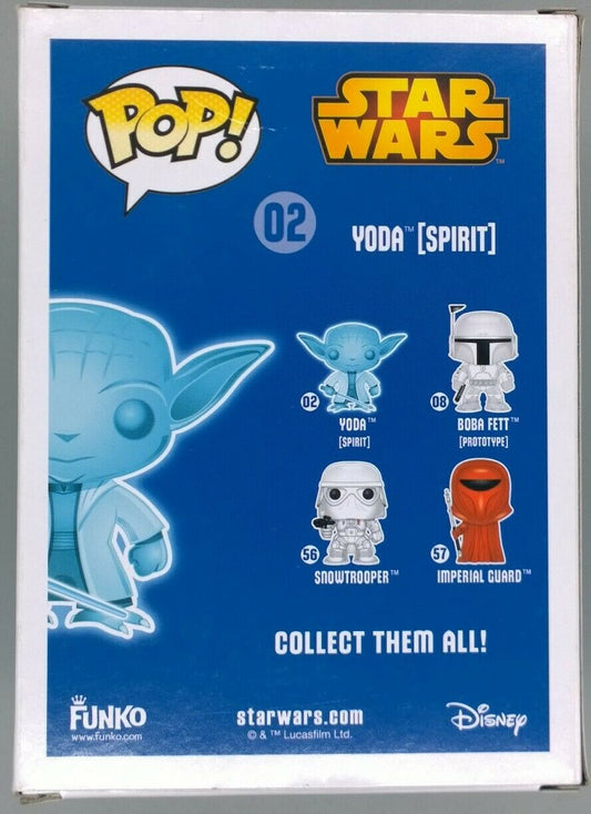 #02 Yoda (Spirit) - Glow - Star Wars Funko POP