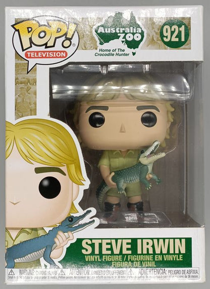 #921 Steve Irwin - Australia Zoo - Crocodile Hunter Damaged Box Funko POP