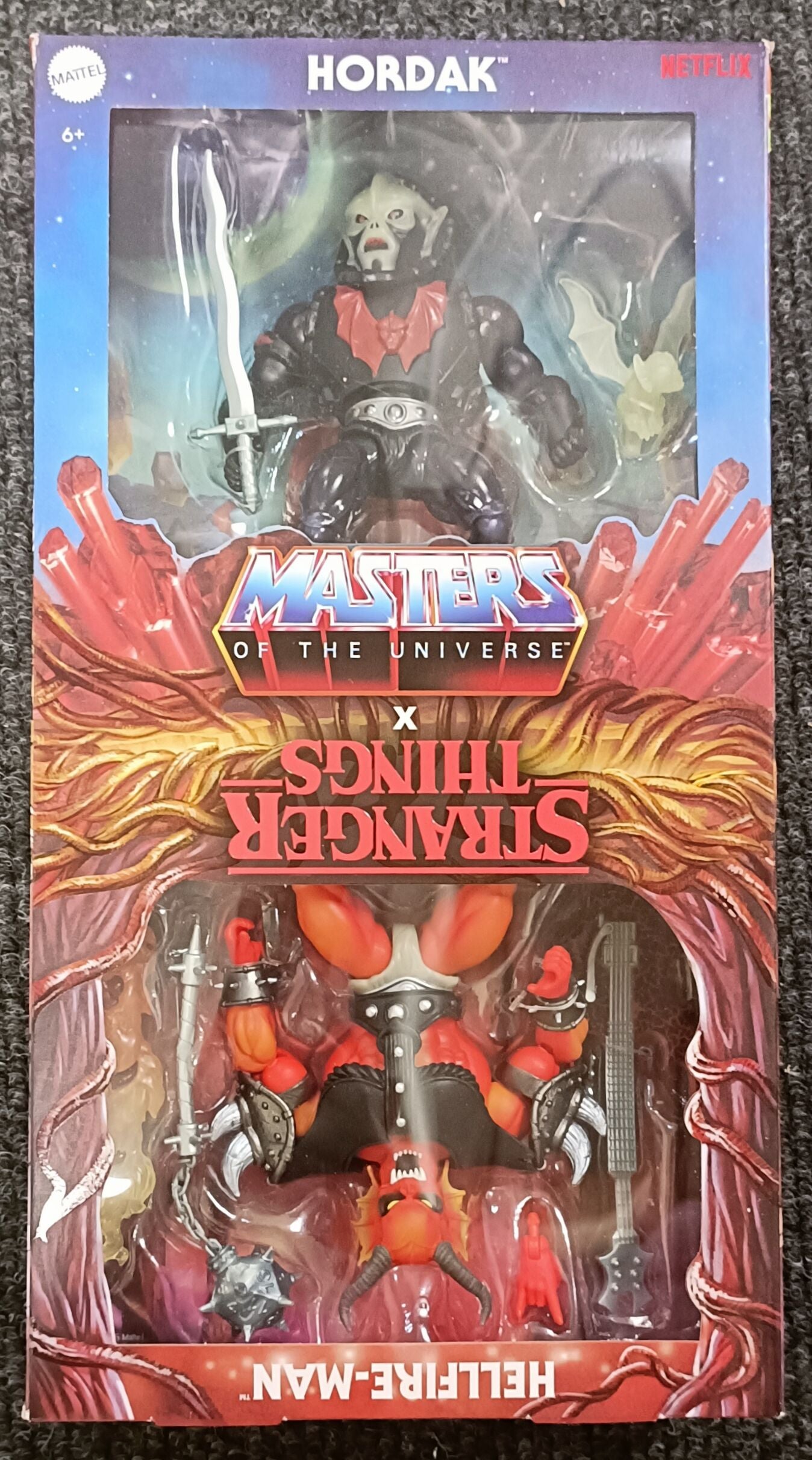 Masters of the Universe x Stranger Things Origins Action Figure 2-Pack Hordak & Hellfire-Man 14 cm - [New]