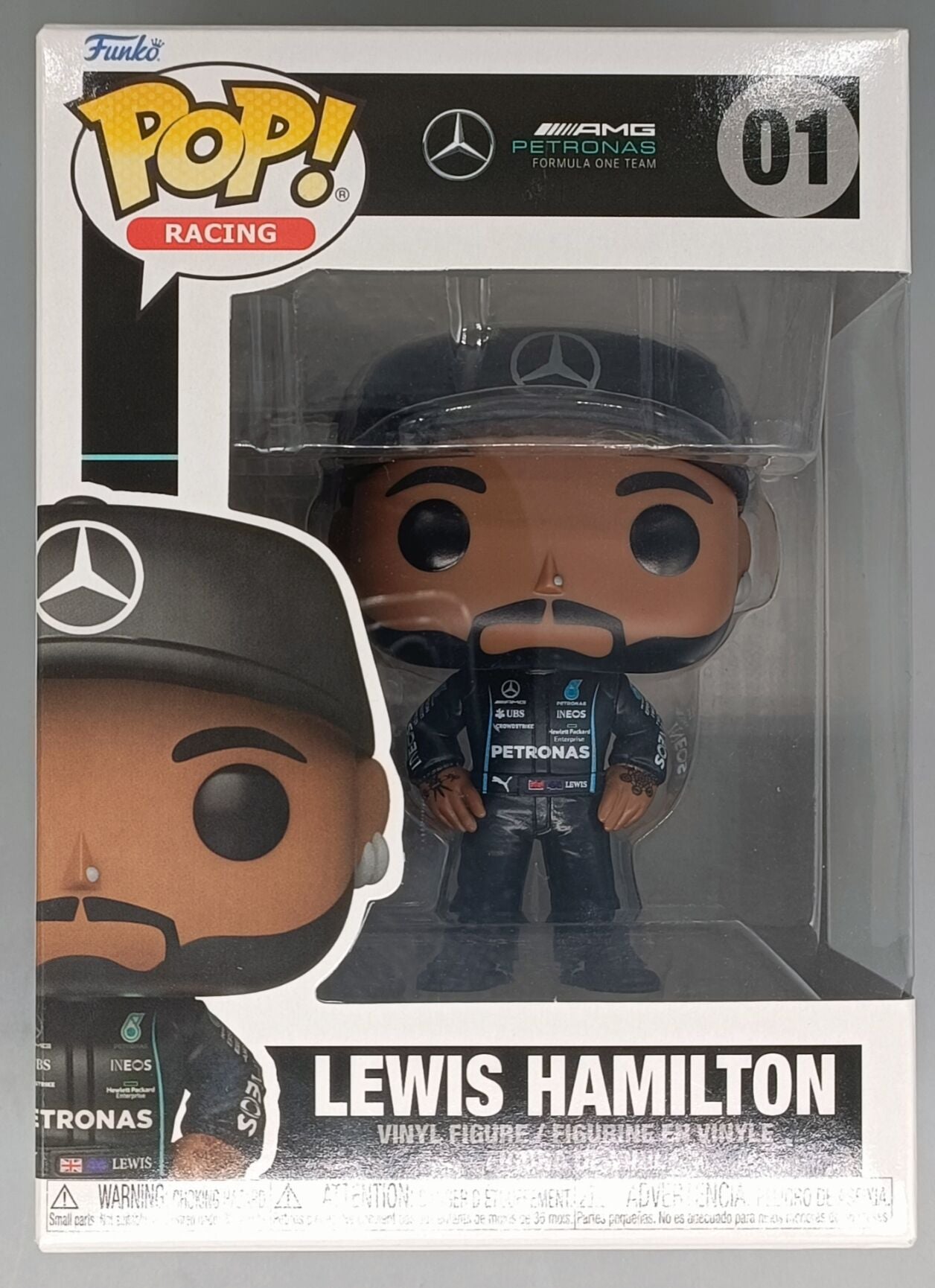 01 Lewis Hamilton - F1 - Mercedes-Benz Funko POP