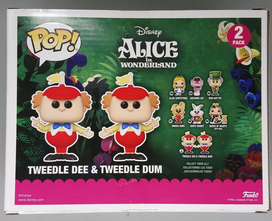 [2 Pack] Tweedle Dee & Tweedle Dum - Disney Alice in Wonder Funko POP
