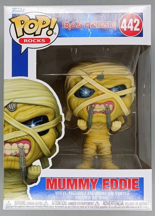 442 Mummy Eddie - Iron Maiden - Rocks Funko POP - Brand New