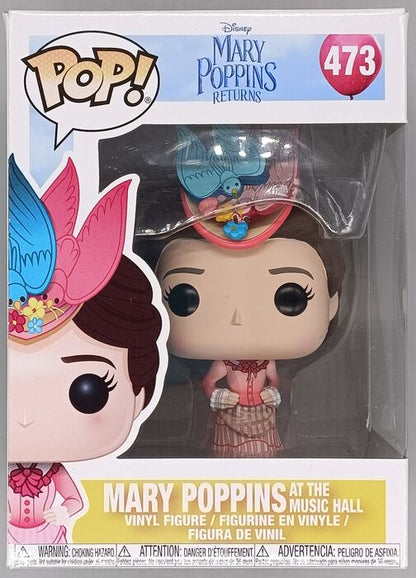 #473 Mary Poppins (at the Music Hall) - Disney Mary Poppins Box Damaged Funko POP