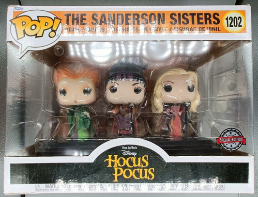 1202 The Sanderson Sisters - Disney Hocus Pocus I Put a Spell on You Movie Moment - Box Damaged Funko POP