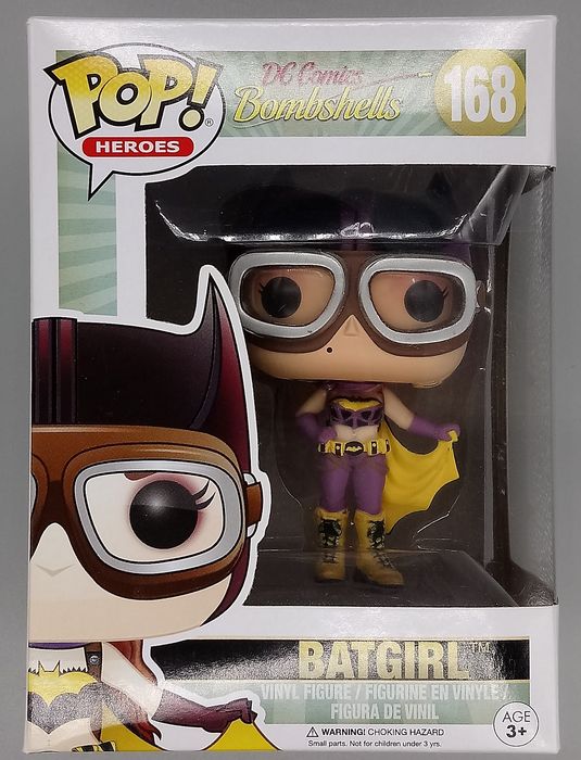 #168 Batgirl - DC Bombshells - Box Damaged Funko POP