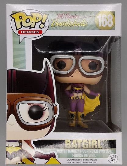 #168 Batgirl - DC Bombshells - Box Damaged Funko POP