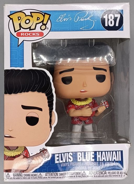 187 Elvis (Blue Hawaii) - Funko POP - Box Damaged