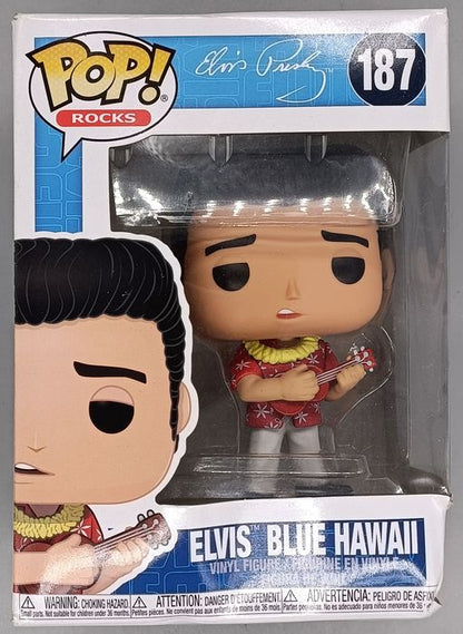187 Elvis (Blue Hawaii) - Funko POP - Box Damaged