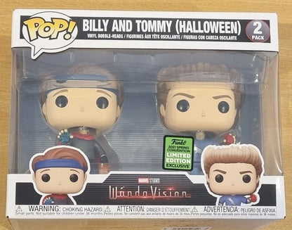 [2 Pack] Billy and Tommy (Halloween) Marvel Wandavision 2021 Funko POP