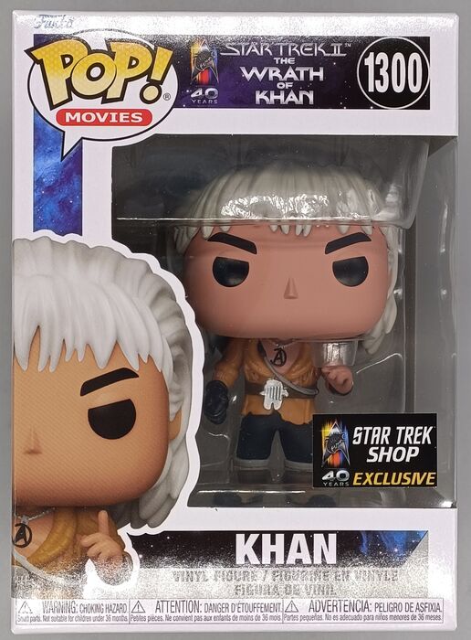 #1300 Khan - Star Trek II The Wrath of Khan Funko POP