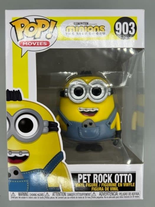 903 Pet Rock Otto - Minions - Funko POP - Box Damaged