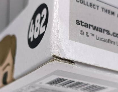 #482 Luke Skywalker (with Grogu) Star Wars - Box Damaged Funko POP