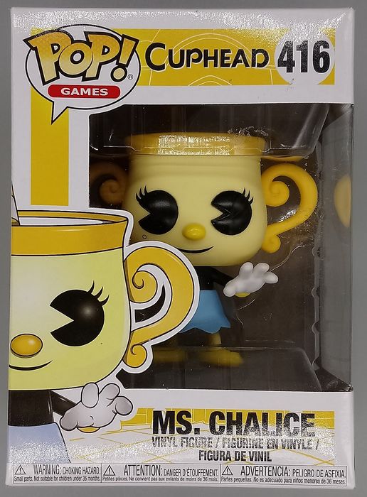 #416 Ms. Chalice - Cuphead - Box Damaged Funko POP