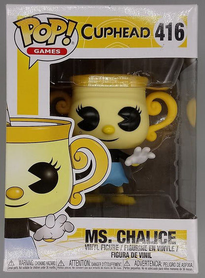 #416 Ms. Chalice - Cuphead - Box Damaged Funko POP
