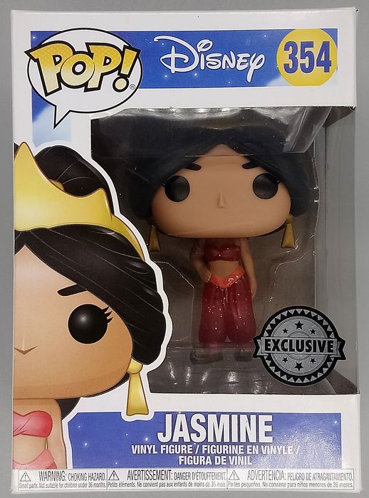 #354 Jasmine - Glitter - Disney Aladdin - Exclusive Funko POP