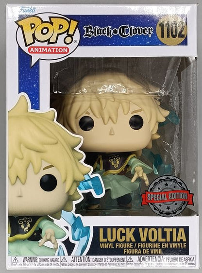 1102 Luck Voltia - Black Clover - Funko POP - Box Damaged