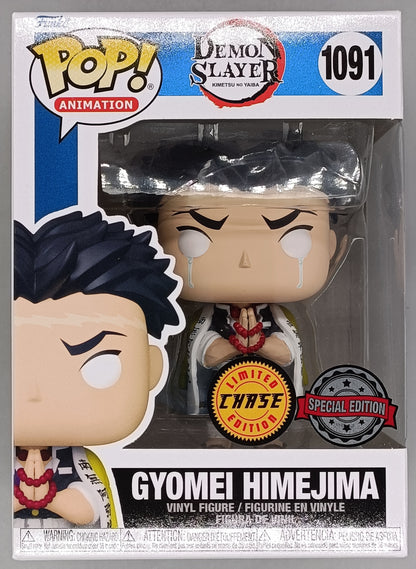#1091 Gyomei Himejima (Crying) Chase - Demon Slayer - Box Damaged Funko POP