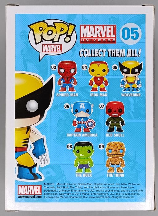 05 Wolverine - Marvel X-Men Funko POP
